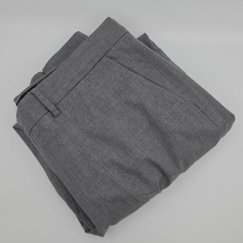 J.Crew Bedford Dress Pants Mens 36x30 Gray Excellent‎ 100% Cotton Office